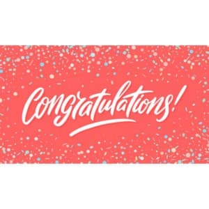 Congratulations Gift Card