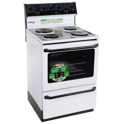 Kobe FS1350 Deluxe Unit White Cabinet with Black Doors