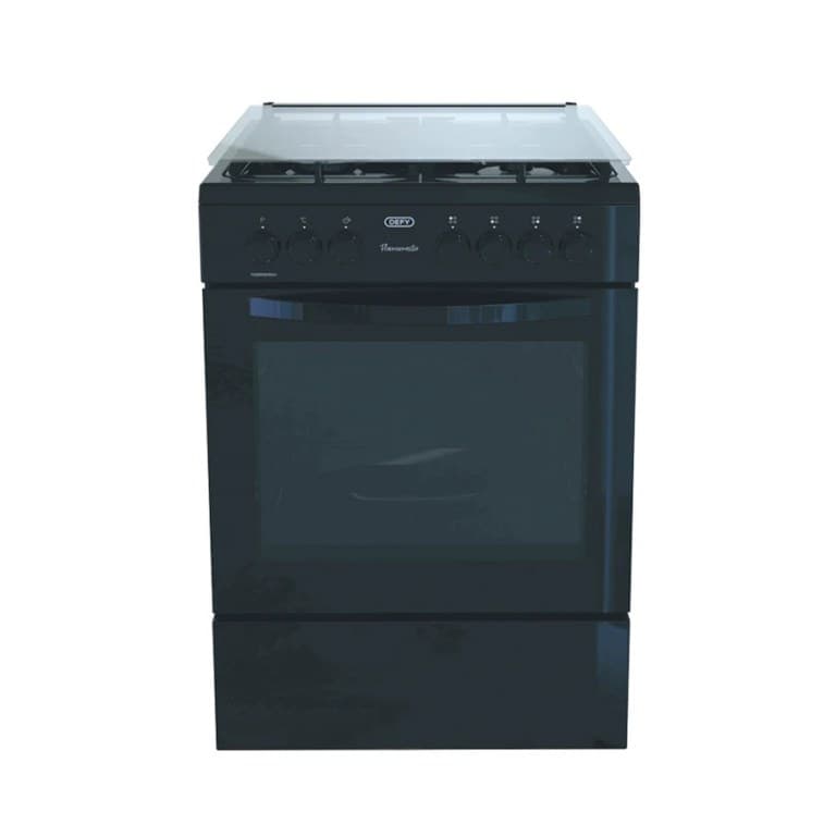 Defy 60cm 4Burner Gas Electric Oven Thermofan Dgs606