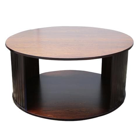 Nikki 1/2 Cladded Round Coffee Table
